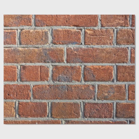 Ziegelmauerwerk Geschenkpapier (Flach)