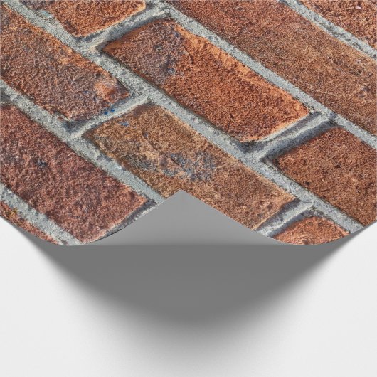 Ziegelmauerwerk Geschenkpapier (Ecke)