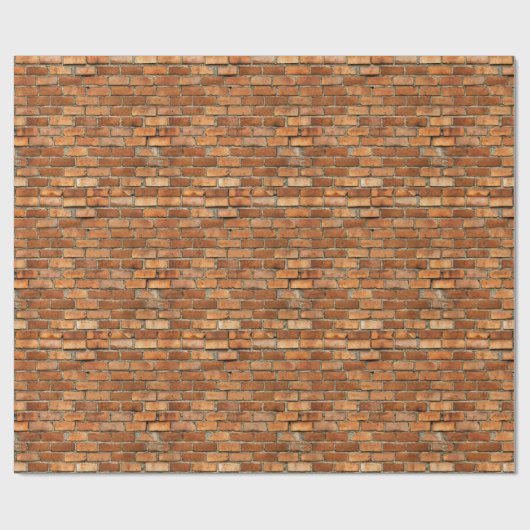Ziegelmuster-Abpackpapier Geschenkpapier (Flach)