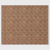 Ziegelmuster-Abpackpapier Geschenkpapier (Flach)