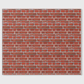 Ziegelmuster Geschenkpapier (Flach)