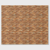 Ziegelmuster-Geschenkpapier Geschenkpapier (Flach)