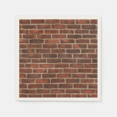 Ziegelmuster Serviette (Vorderseite)