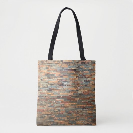 Ziegeln und Holz Tasche (Vorderseite)