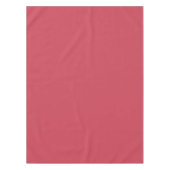 Ziegelrot (Vollfarbe) Tischdecke (Vorderseite)