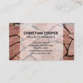 Ziegelschicht | Spazierweg Visitenkarte (Vorderseite)