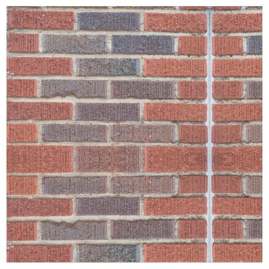 Ziegelstein-Baumwollgewebe Stoff (Nahaufnahme)