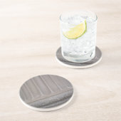 Ziegelstein, Felsen, Steinserie - römischer Unters Sandstein Untersetzer (Seite)