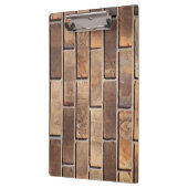 Ziegelstein-Klemmbrett Klemmbrett (Links)