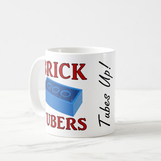 Ziegelstein-Knolle-Tasse Kaffeetasse (Vorderseite Links)