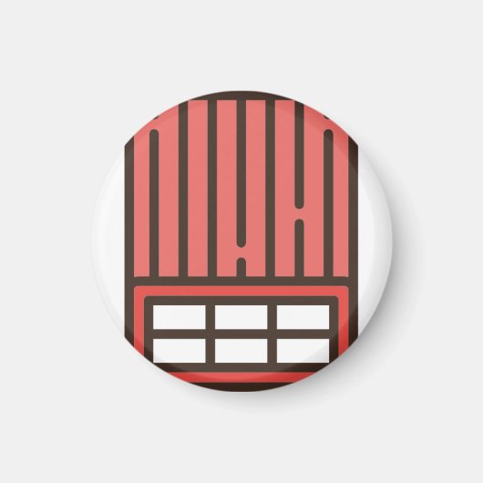 Ziegelstein Magnet (Vorne)