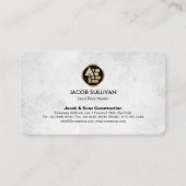 Ziegelstein Mason Mauerbau Visitenkarte (Vorderseite)