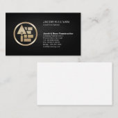 Ziegelstein Mason Mauerbau Visitenkarte (Vorne/Hinten)