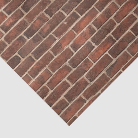 Ziegelstein-Muster Seidenpapier (Ausschnitt)