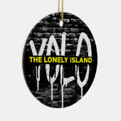 Ziegelstein-Tropfen Keramik Ornament (Rechts)