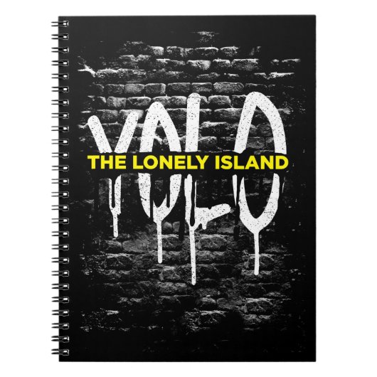 Ziegelstein-Tropfen Notizblock (Vorderseite)