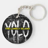 Ziegelstein-Tropfen Schlüsselanhänger (Rückseite)