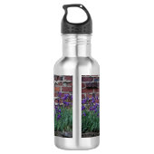 Ziegelstein-u. Iris-Wasser-Flasche Edelstahlflasche (Rückseite)