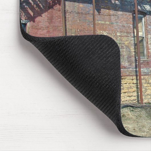 Ziegelstein und alte Farbe Mousepad (Ecke)