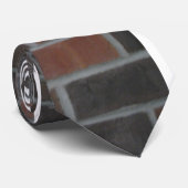 Ziegelstein-Wand-Hals-Krawatte Krawatte (Gerollt)
