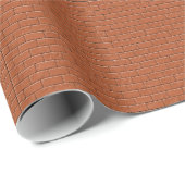 Ziegelsteine Geschenkpapier (Rolleneckpunkt)
