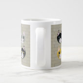 Ziegelsteine Jumbo-Tasse (Rückseite)