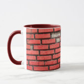 Ziegelsteine - Kaffee-Tasse Tasse (Links)