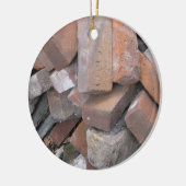 Ziegelsteine Keramikornament (Links)