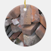 Ziegelsteine Keramikornament (Hinten)