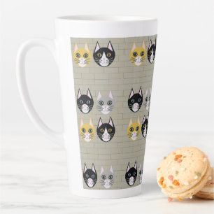 Ziegelsteine Milchtasse