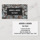 Ziegelsteine u. visitenkarte (Vorne/Hinten)