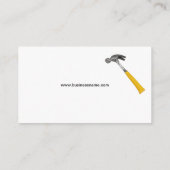 Ziegelsteine und visitenkarte (Rückseite)