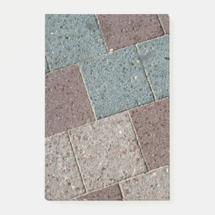 Ziegelsteinfliesen Post-it Klebezettel