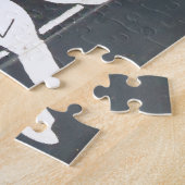 Ziegelsteinvogelwand: Graffitiwand Puzzle (Seite)