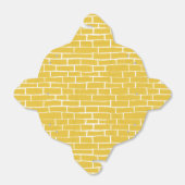 Ziegelstraße - Gelb und transparent Geschenkschachtel (Ungefaltet)