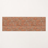 Ziegelstraße Yogamatte (Vorderseite (Horizontal))