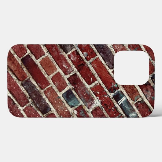 Ziegelwand Coole Textur Case-Mate iPhone Hülle (Rückseite (Horizontal))