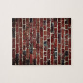 Ziegelwand Coole Textur Muster Puzzle (Horizontal)