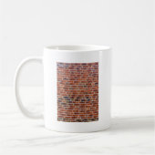 Ziegelwand mit Gelenken Kaffeetasse (Links)