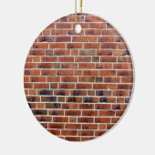 Ziegelwand mit Gelenken Keramik Ornament (Links)