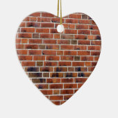 Ziegelwand mit Gelenken Keramikornament (Rechts)