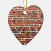 Ziegelwand mit Gelenken Keramikornament (Links)