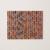 Ziegelwand mit Gelenken Puzzle (Horizontal)