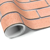 Ziegelwandmuster Geschenkpapier (Rolleneckpunkt)