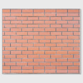 Ziegelwandmuster Geschenkpapier (Flach)