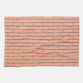 Ziegelwandmuster Handtuch (Horizontal)