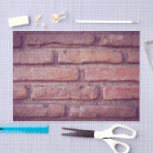 Ziegelwandmuster Seidenpapier (Handwerk)