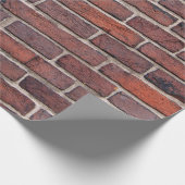 Ziegelwandpapier Geschenkpapier (Ecke)