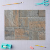 Ziegelwandpapier Seidenpapier (Basteln)