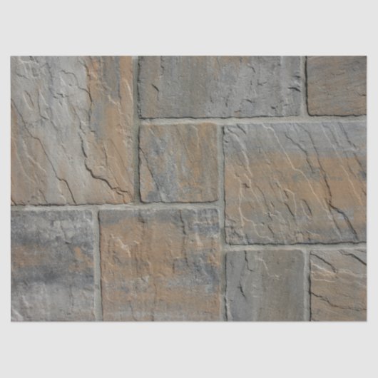 Ziegelwandpapier Seidenpapier (Vorderseite)